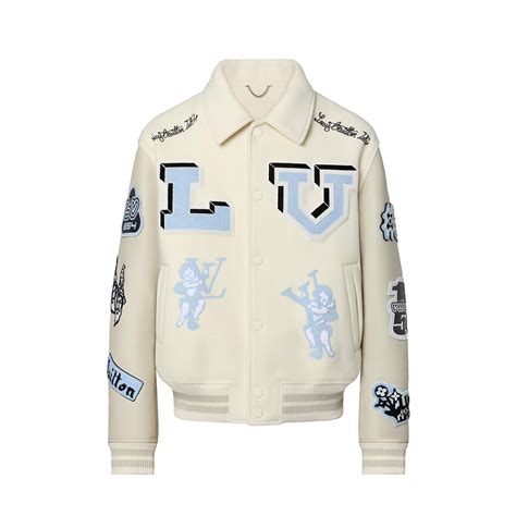 louis vuitton varsity jacket mens|Louis Vuitton varsity jacket men.